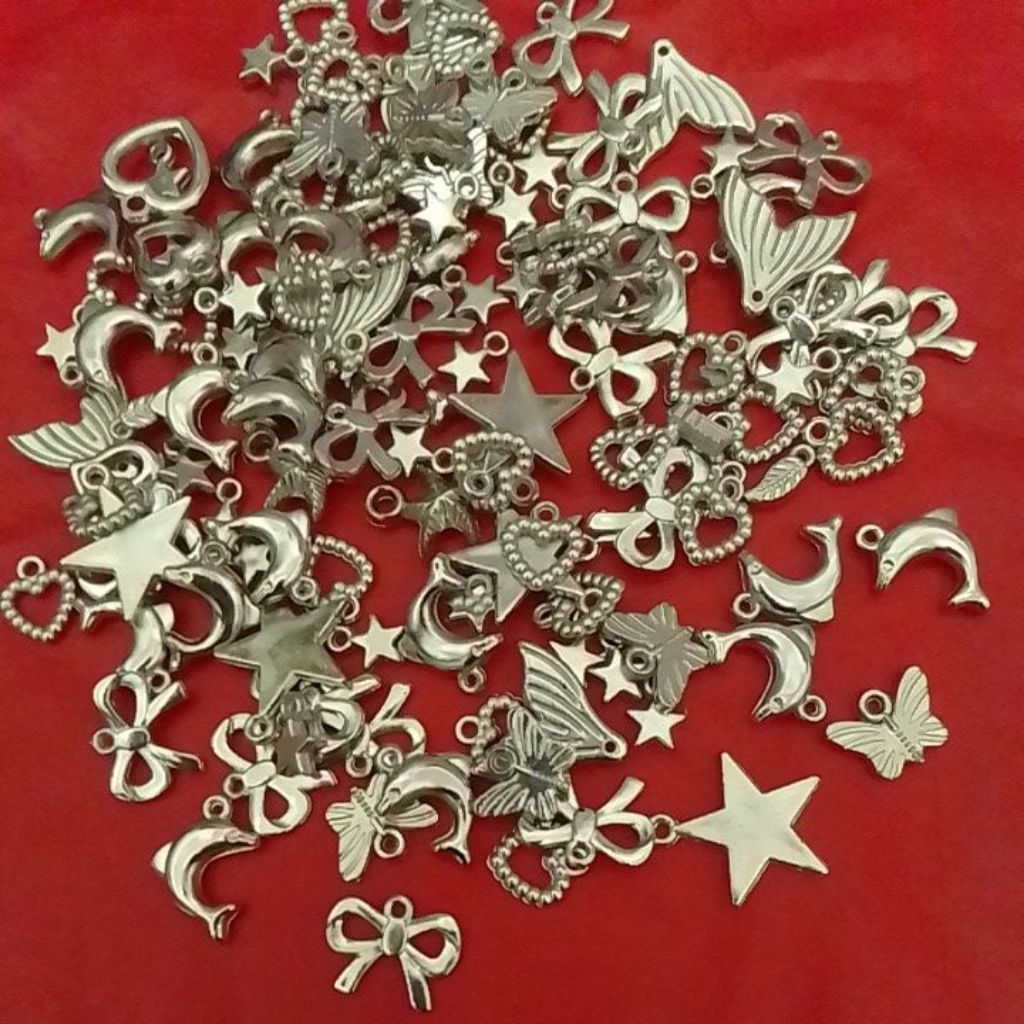 GANTUNGAN MIX 100 GRAM PERAK