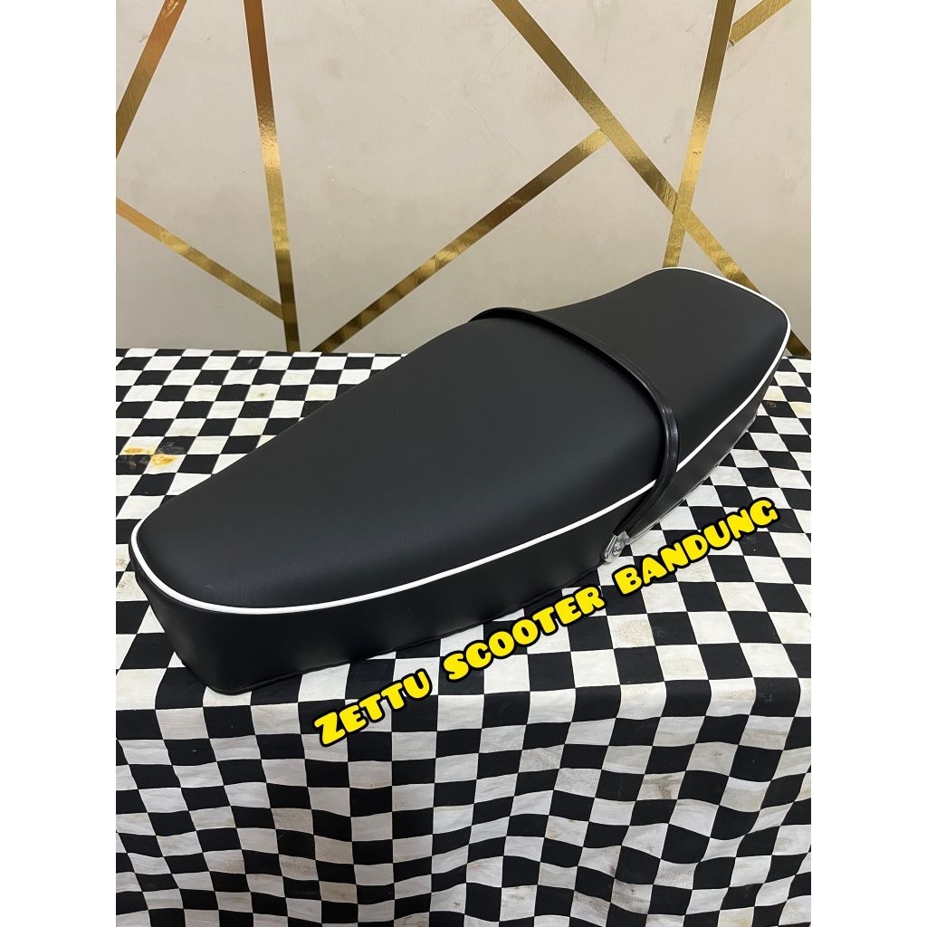 Jok vespa super / sprint / vbb / bajaj look sip comfort custom