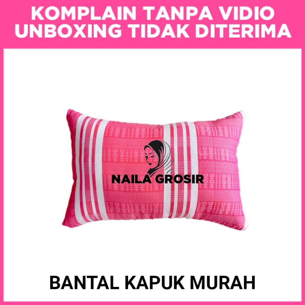 BANTAL KAPUK KAPAS EMPUK MURAH
