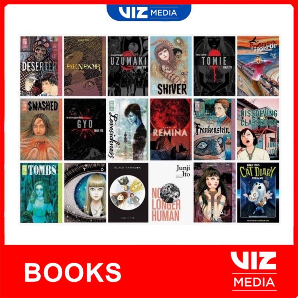 junji ito manga (English)