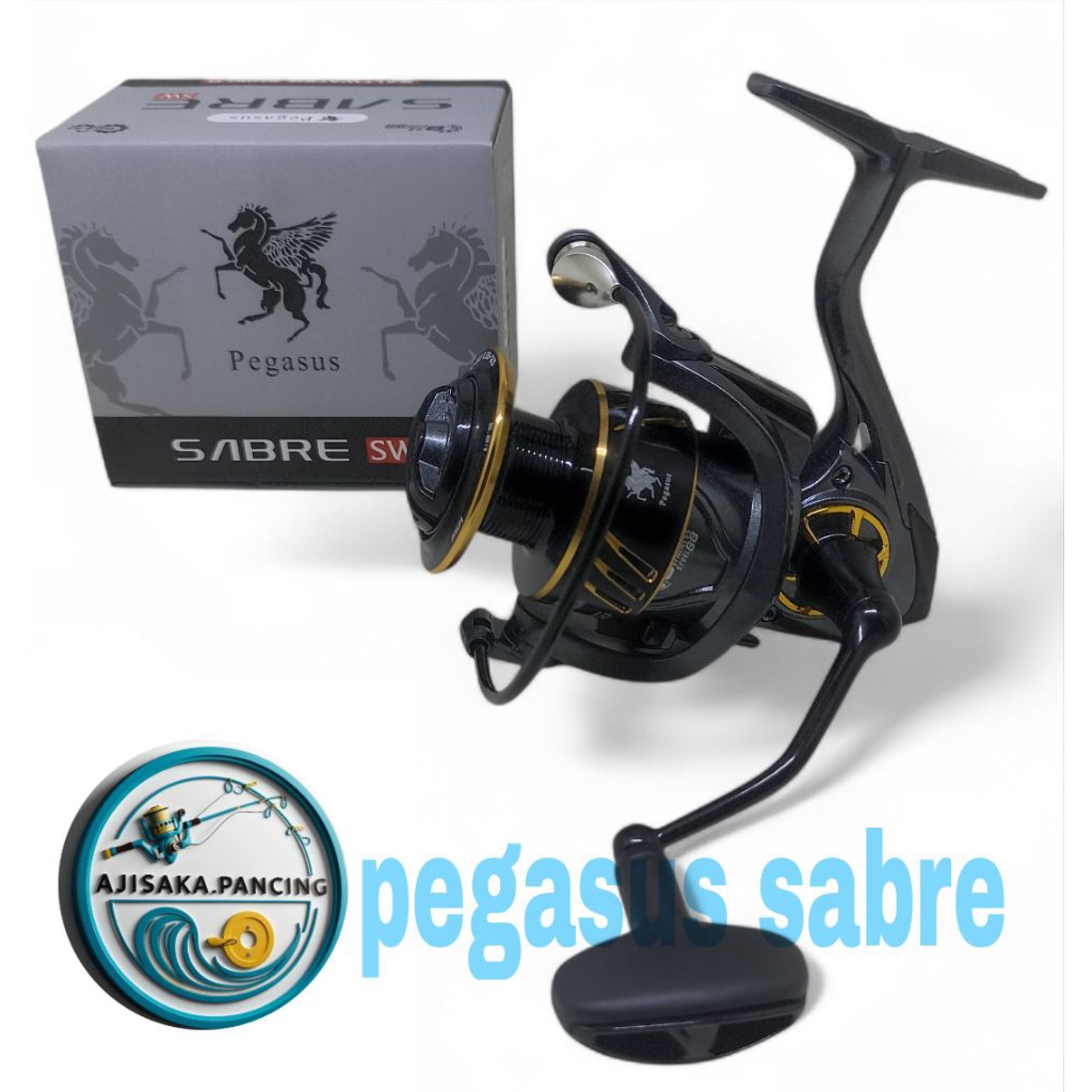 reel pegasus sabre sw power hendel
