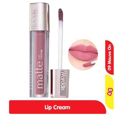 Wardah Matte Lip Cream 09 Mauve On 4 g