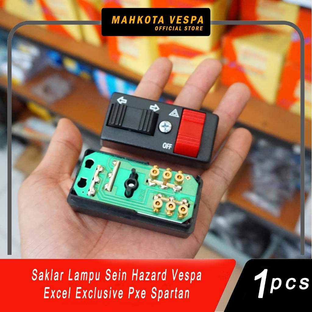 Saklar Lampu Sein Hazard Vespa Excel Exclusive Pxe Spartan