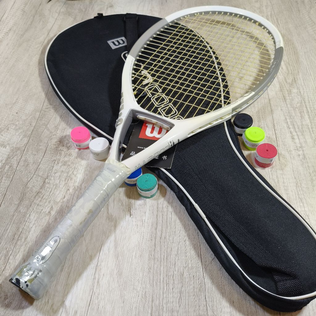 RAKET TENIS WILSON N CODE N1 WHITE SIAP PAKAI