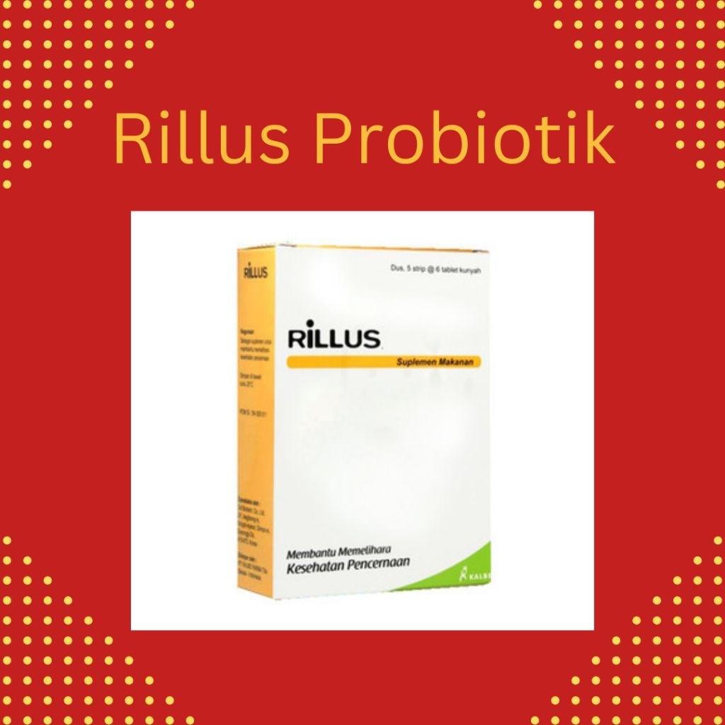 PROMO Rillus Probiotik Isi 30 Tablet
