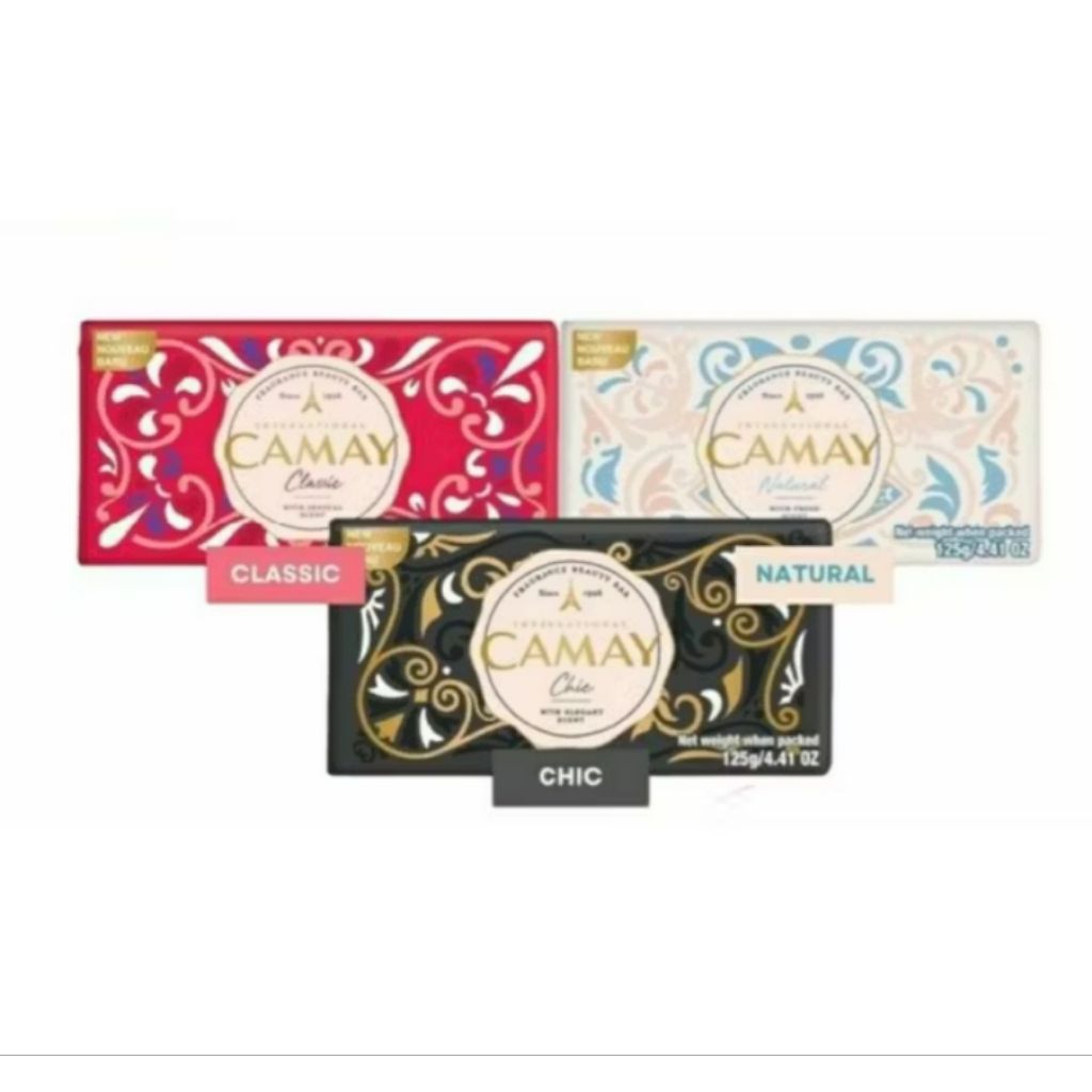 Sabun mandi batang Camay 125 gram all variant