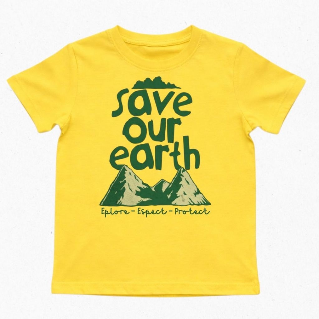 Kaos Anak Cinta Lingkungan