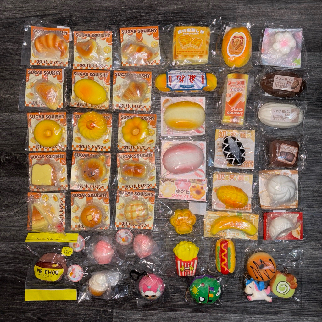 SQUISHY MURAH Sugar Squishy & Common Squishy (WAJIB BACA DESKRIPSI)