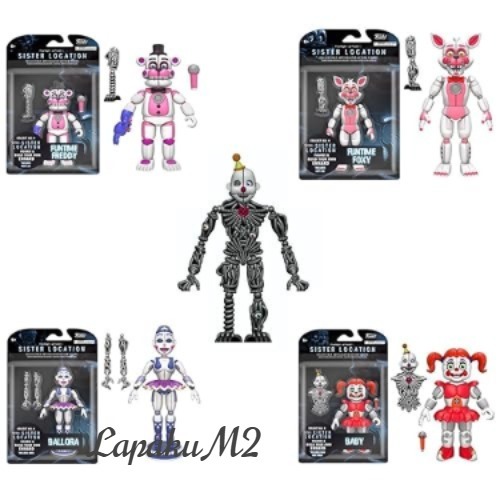 FNAF Funko Five Nights at Freddy's Sister Location Collectible Articulated Action Figure