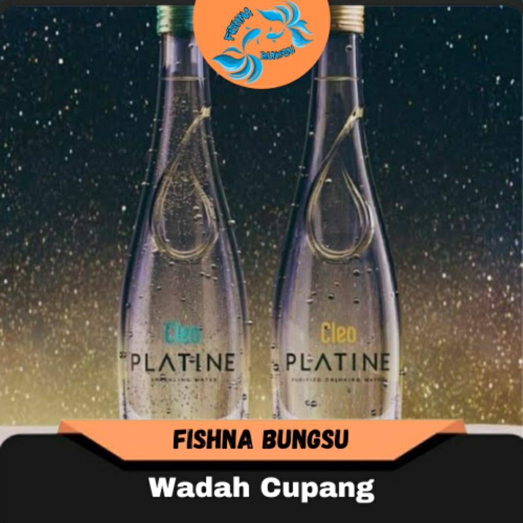 Wadah/tempat ikan cupang, cocok untuk menambah estetika ikan