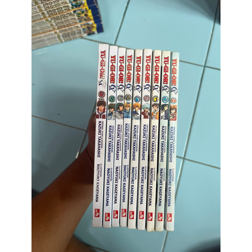 komik Yugioh gx set