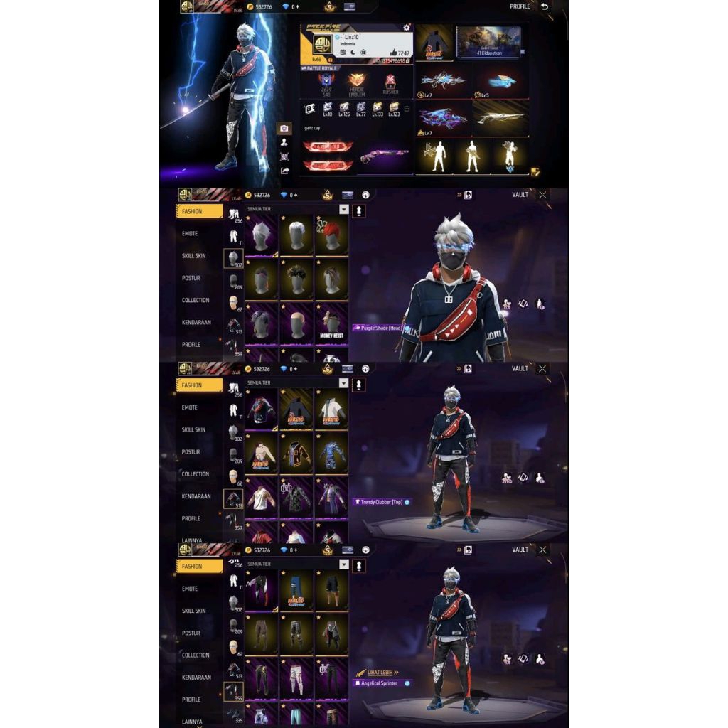 UNCHEK AKUN FREE FIRE MURAH ANTI ZONK