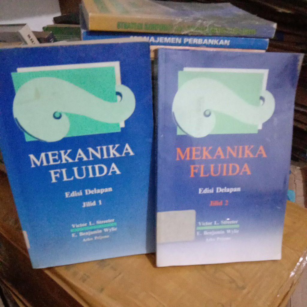 Mekanika Fluida edisi 8 jilid 1-2 Victor L.Streeter