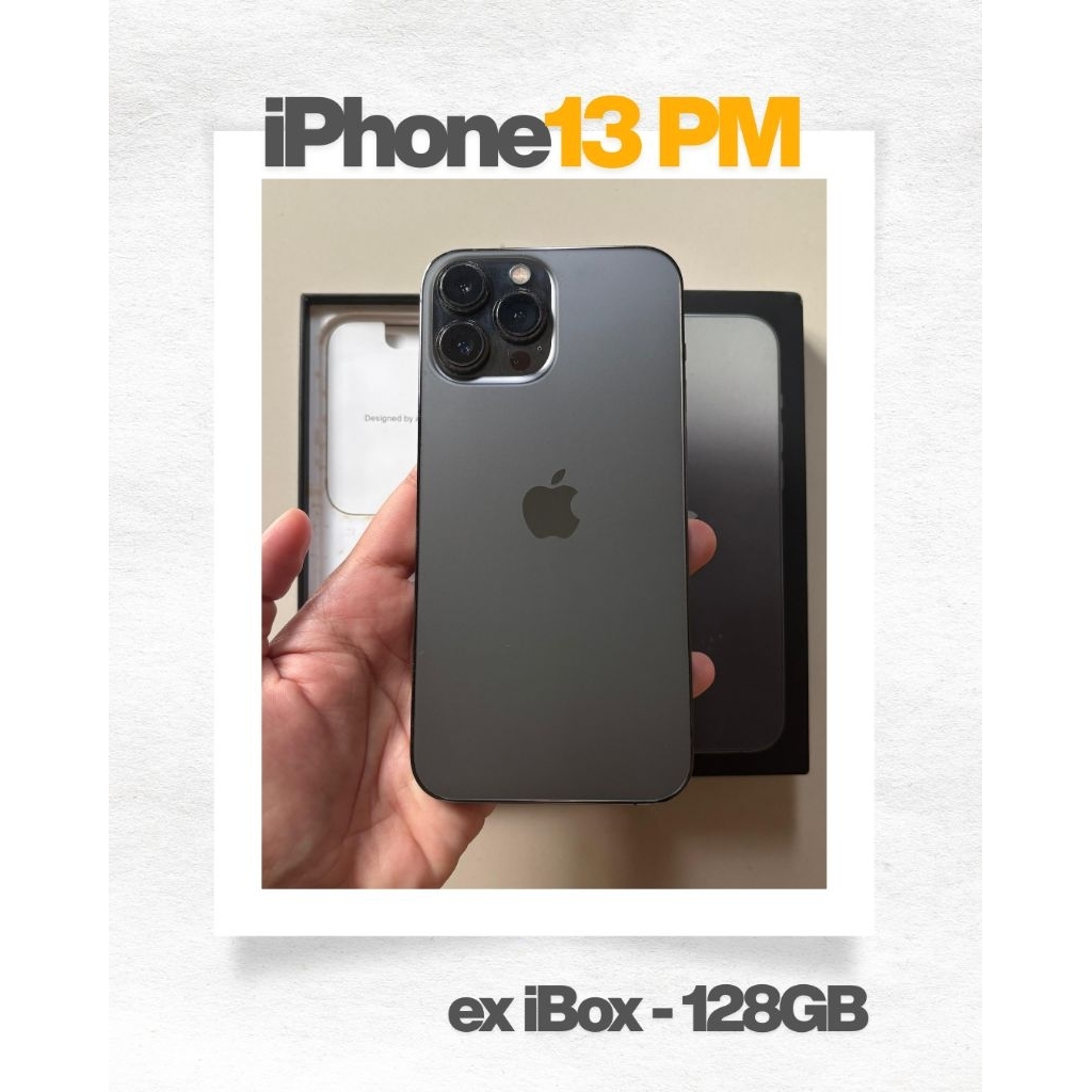 iPhone 13 Pro Max 128GB iBox Digimap Second Graphite