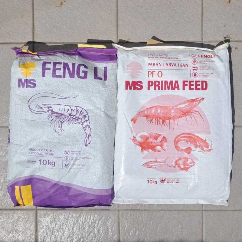 1 KARUNG SAK 10 Kg PF 1000, 800, 500, 200, 100, 0, PF 128, FF 888, FF 999 by MS PRIMA FEED Makanan P