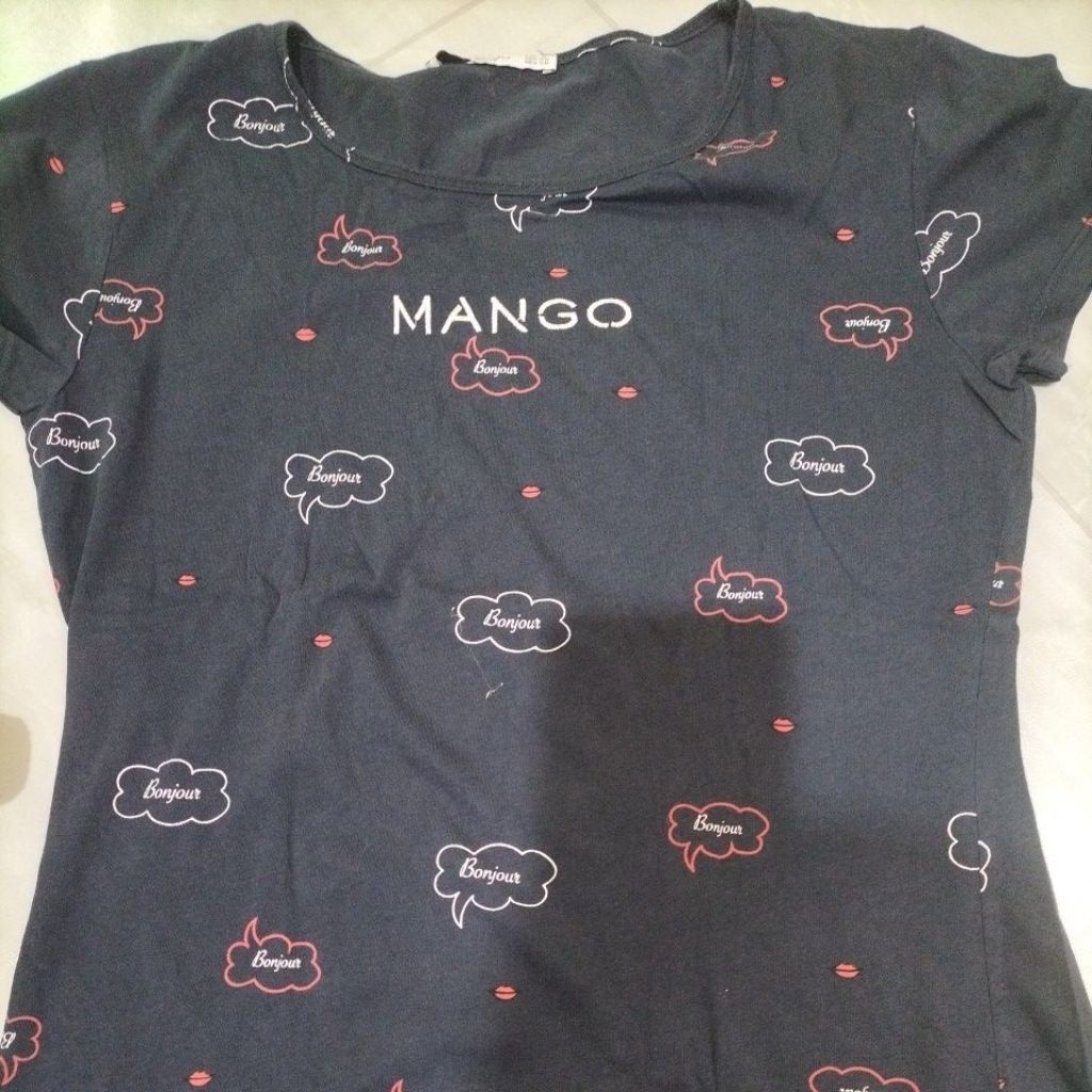 baju mango live navy