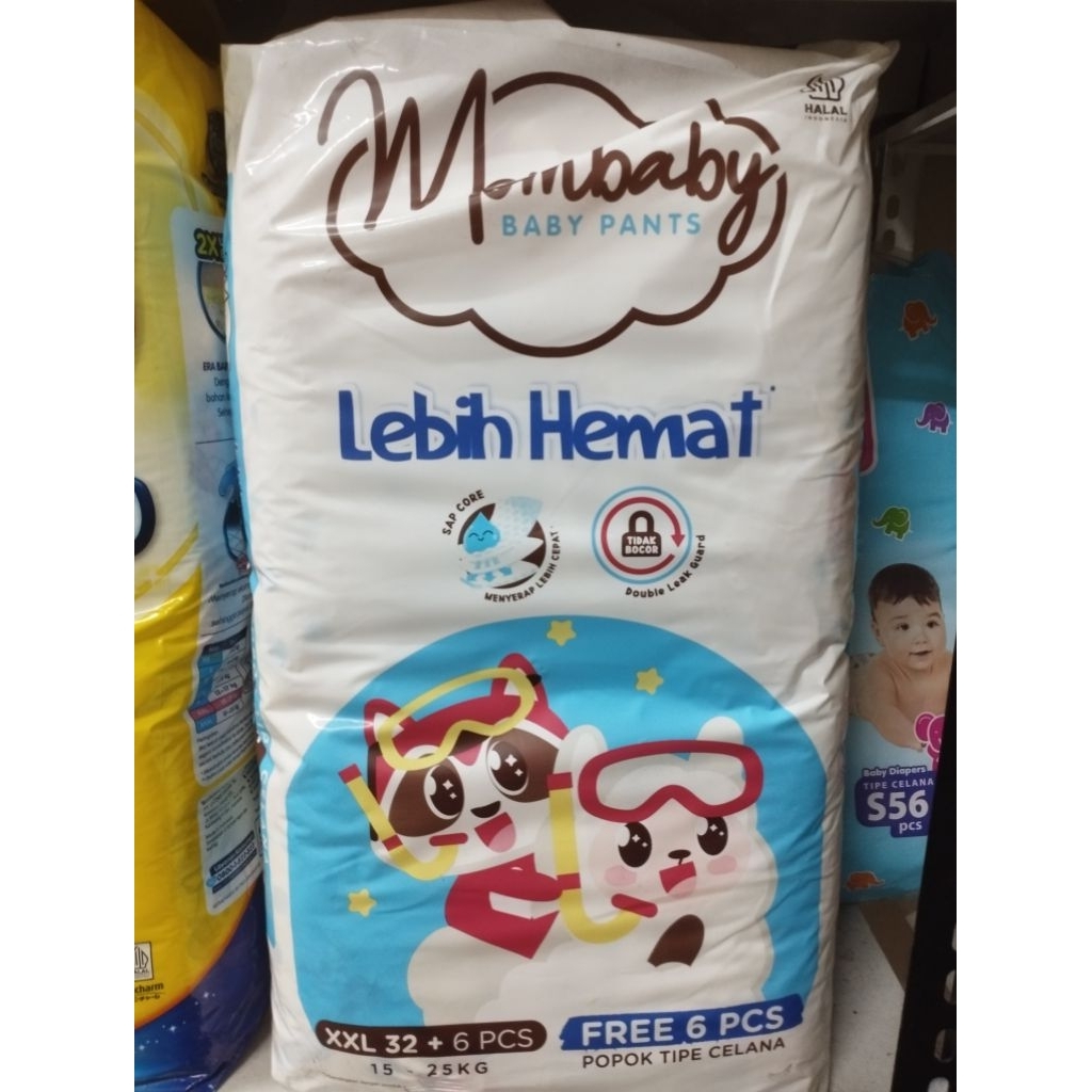 Mombaby Pants Xxl38 Popok Celana