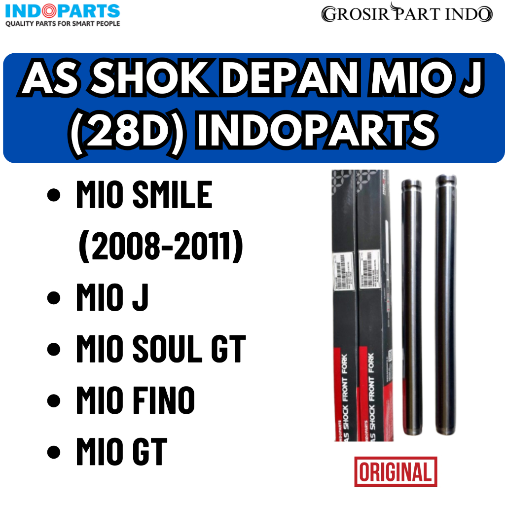 As Shock Depan MIO J 28D Indoparts Original Mio Smile Mio Soul GT Mio GT Mio Fino As Skok Depan