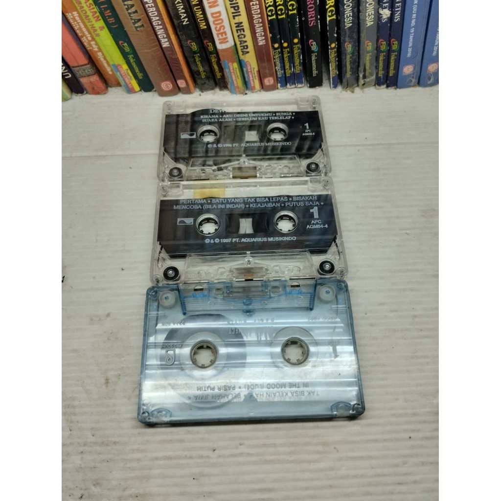 KASET PITA TANPA COVER KERTAS | KLA PROJECT PASIR PUTIH, REZA KEAJAIBAN, DEWA 19 PANDAWA LIMA, OPICK