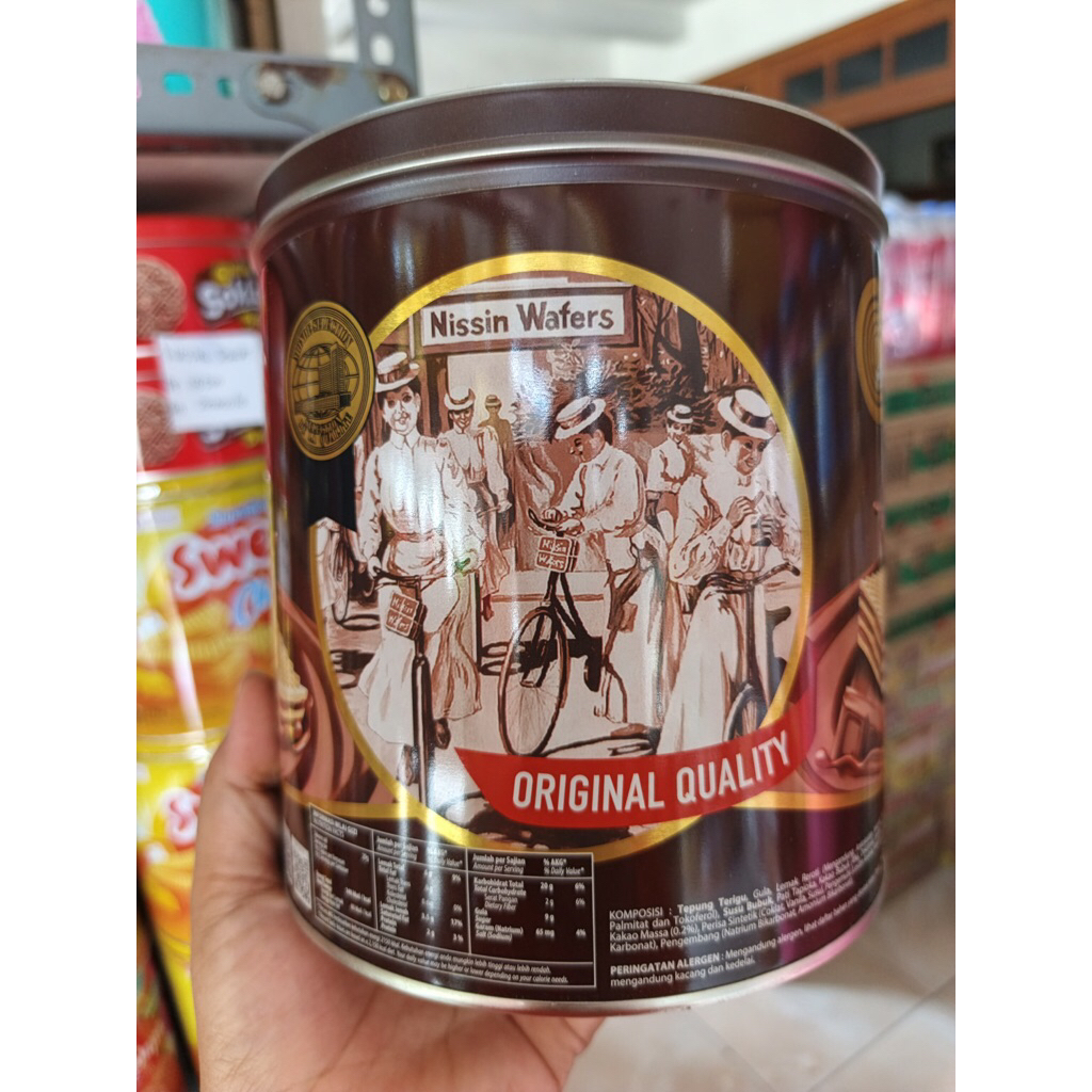 Kue Lebaran | Kue Oleh - Oleh | Kue Hajatan | Kue Kaleng | Nissin Wafer Coklat