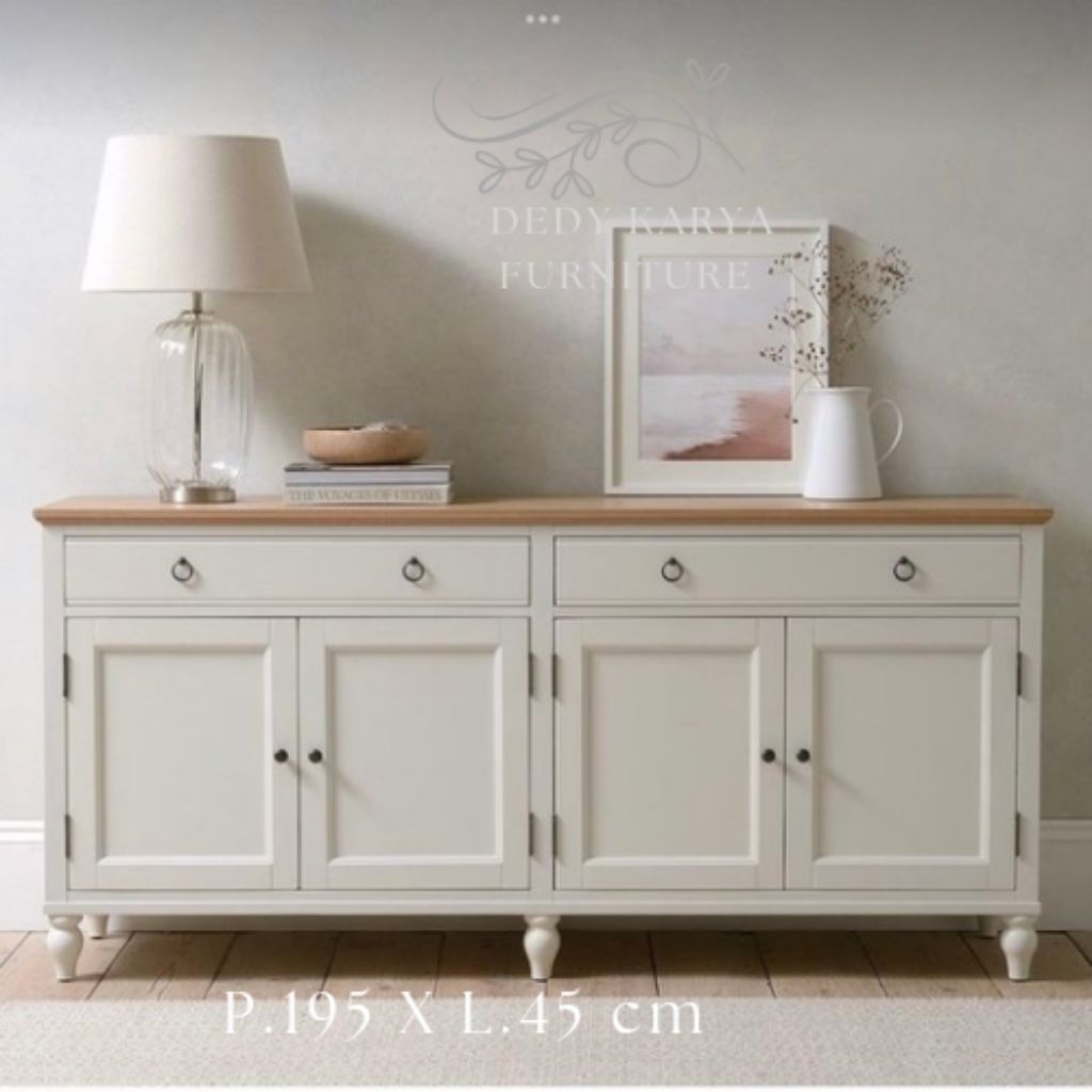 Bufet Minimalis Kayu Mahoni | Dedy Karya Furniture
