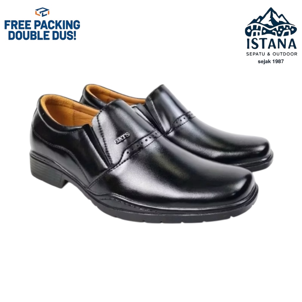 Sepatu Kulit GATS NH2002 Asli - Sepatu Pantofel Kulit Asli Gats NH2002 - Sepatu Kulit Asli Pria Gats