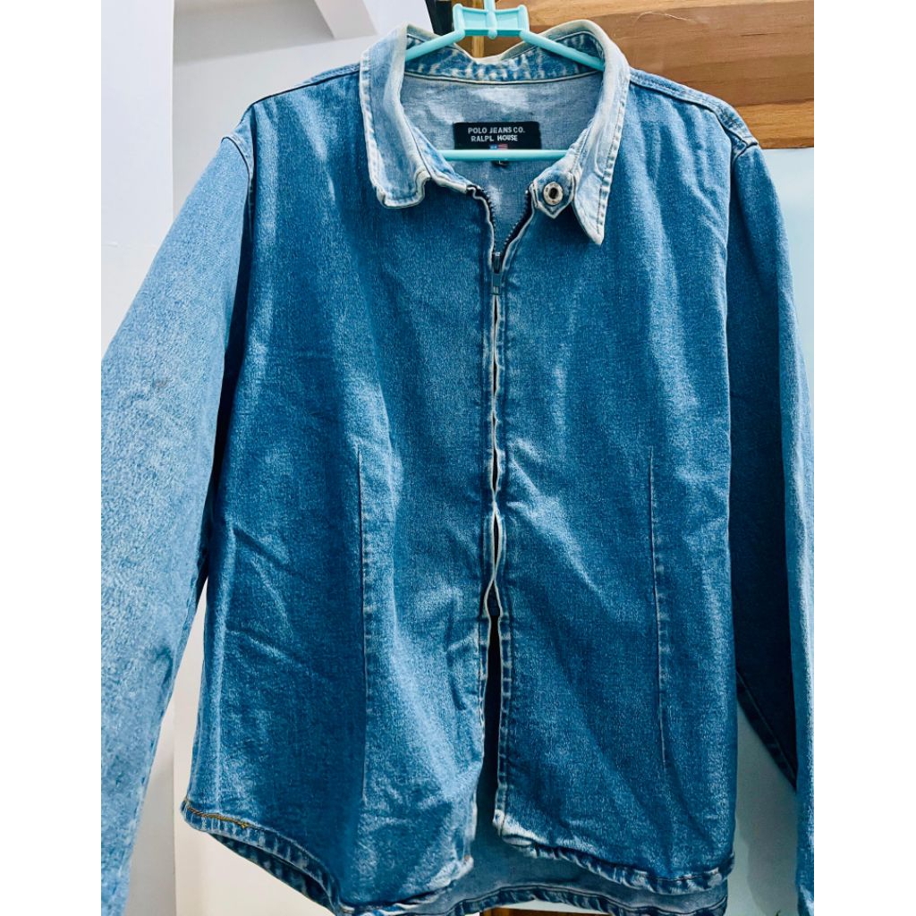 jaket kemeja jeans (polo jeans)