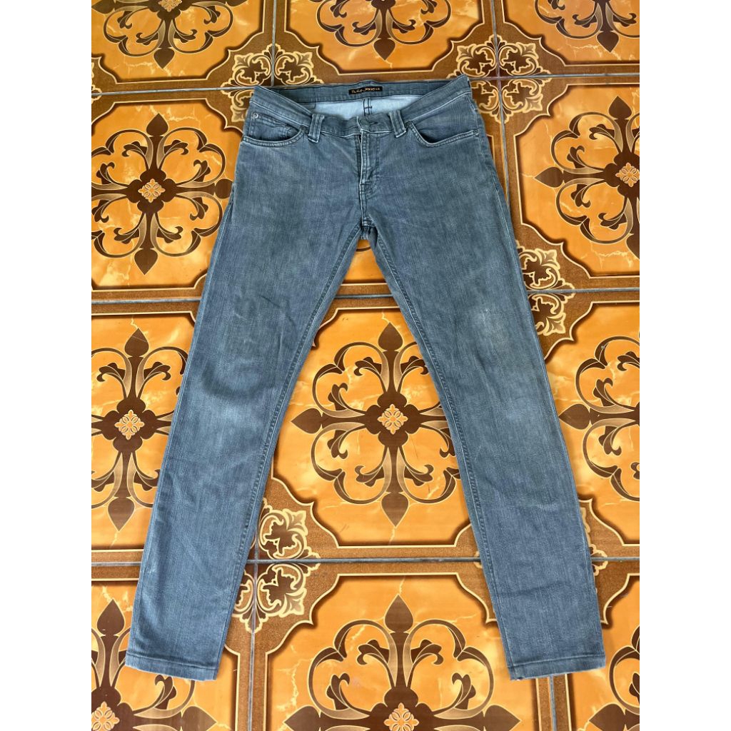 Nudie skinny black wash