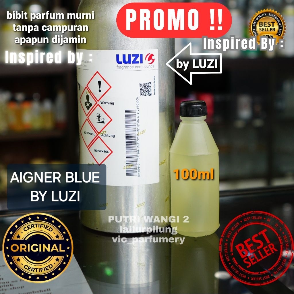 AIGNER blue emotion by Luzi 100ML /50ml BIBIT PARFUM MURNI inspired parfume