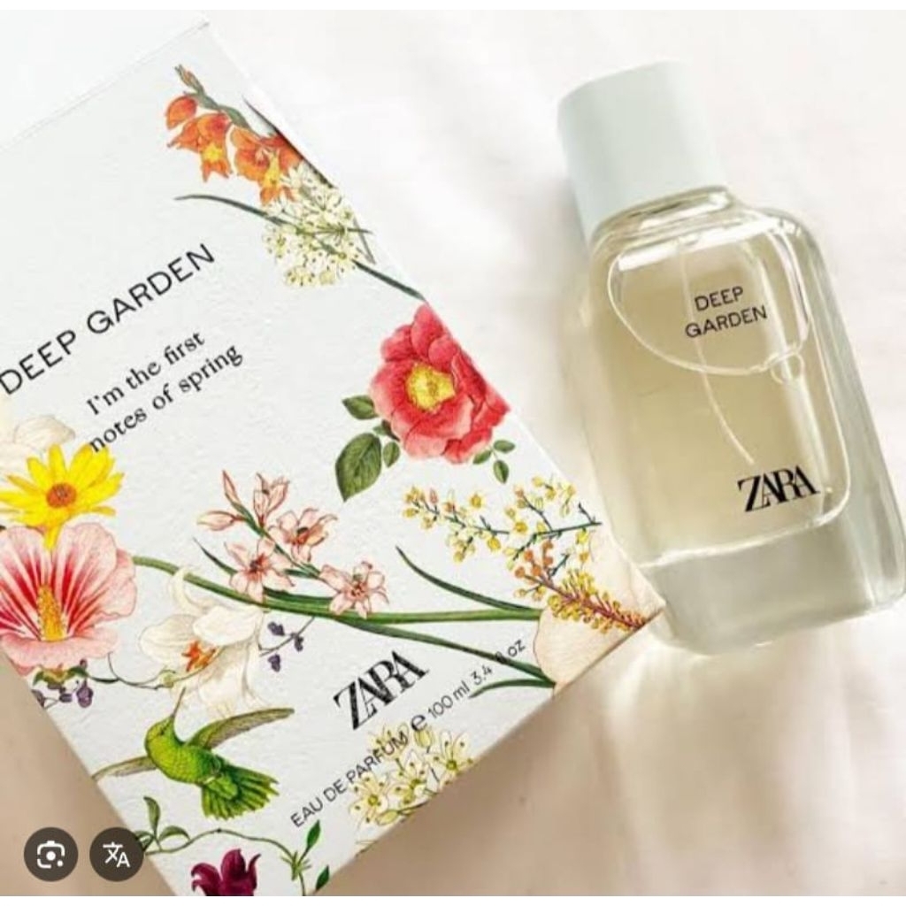 Parfum Zara Deep Garden 100ml women (original reject no box eropa)