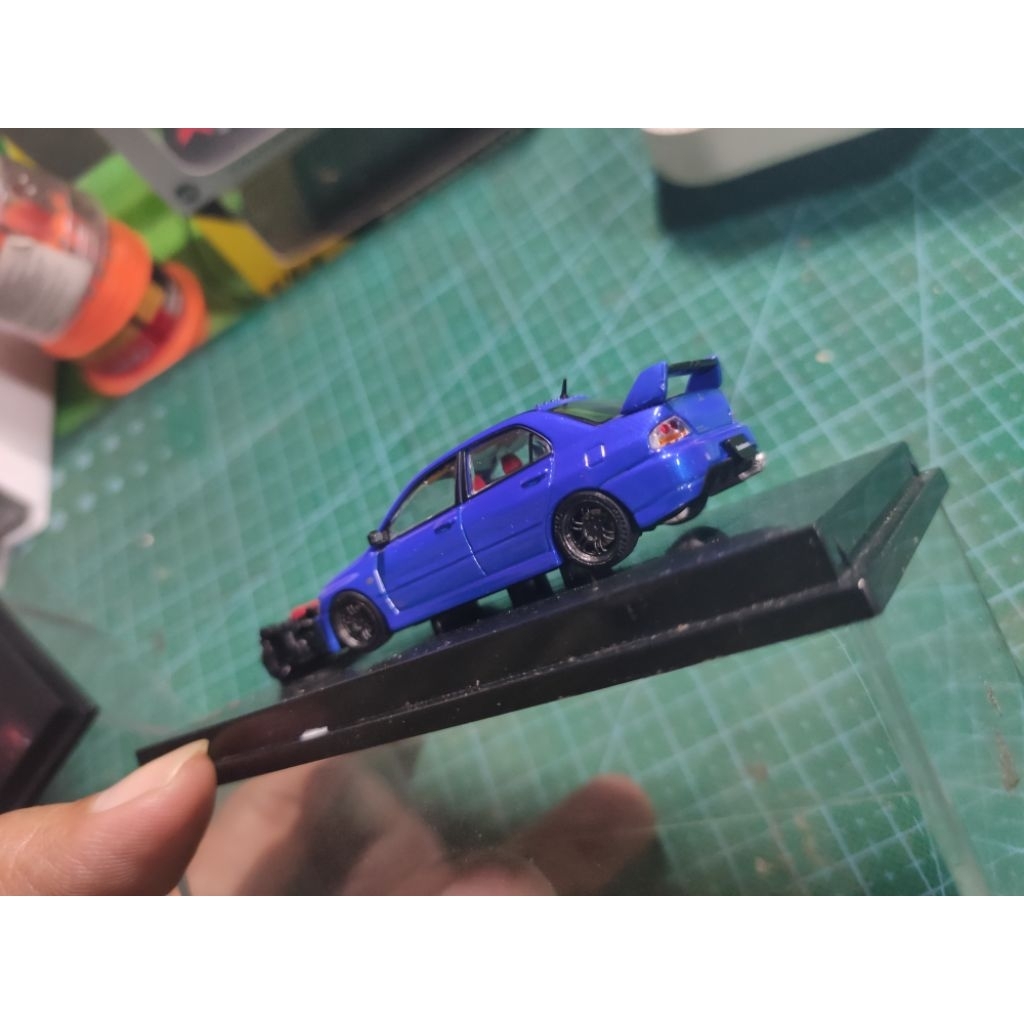 CM model Lancer EVO IX Blue