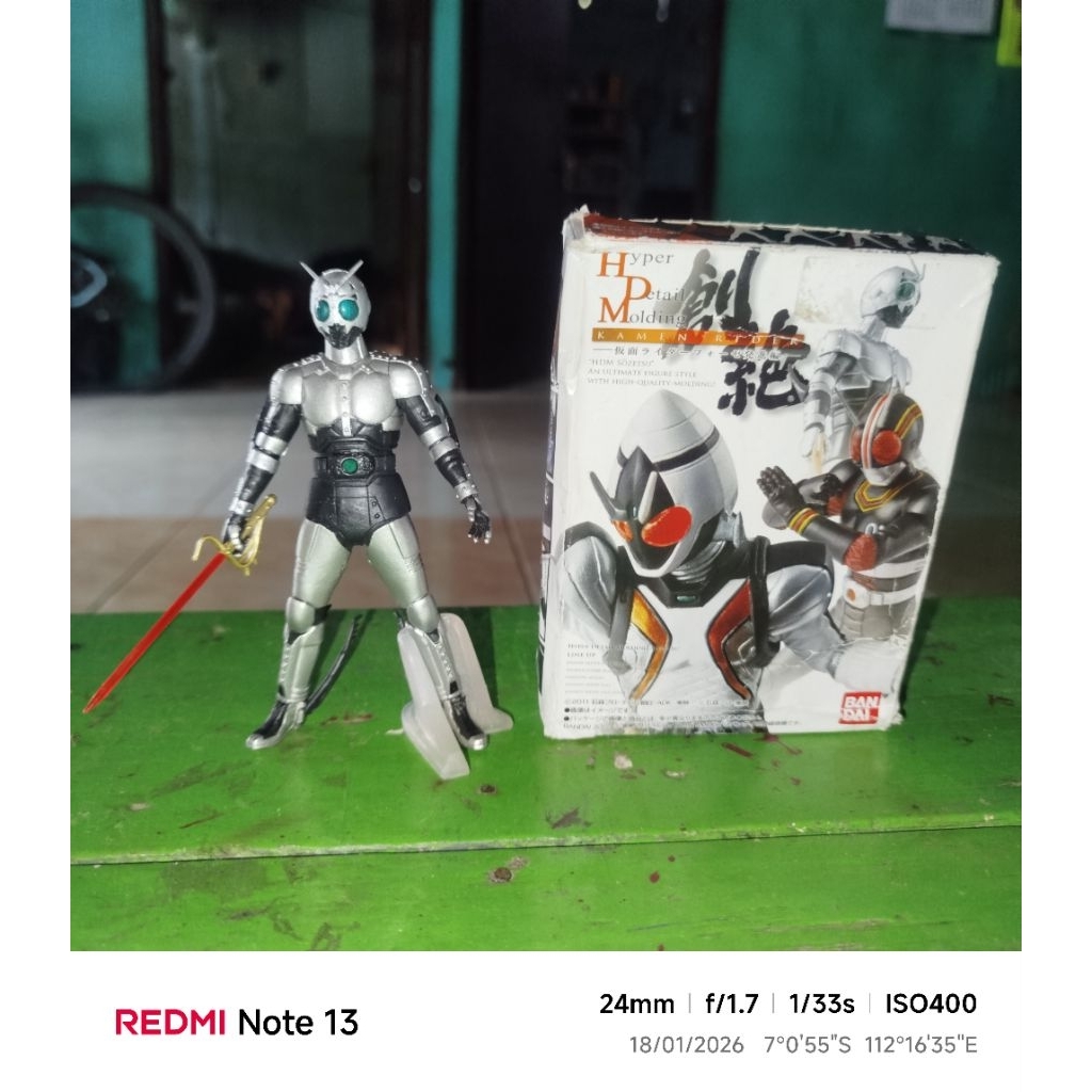 HDM Hyper detail molding Kamen rider black Shadow moon