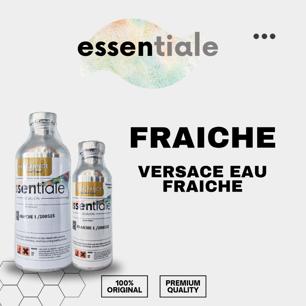 Bibit Parfum Versace Eau Fraiche 500ml SEGEL ESSENTIALE FRAICHE