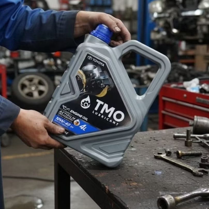 OLI MOBIL TOYOTA TMO 10W-40 4 LITER ORIGINAL ENGINE