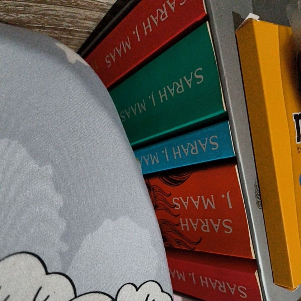 Novel A Court of Thorns and  Roses - set