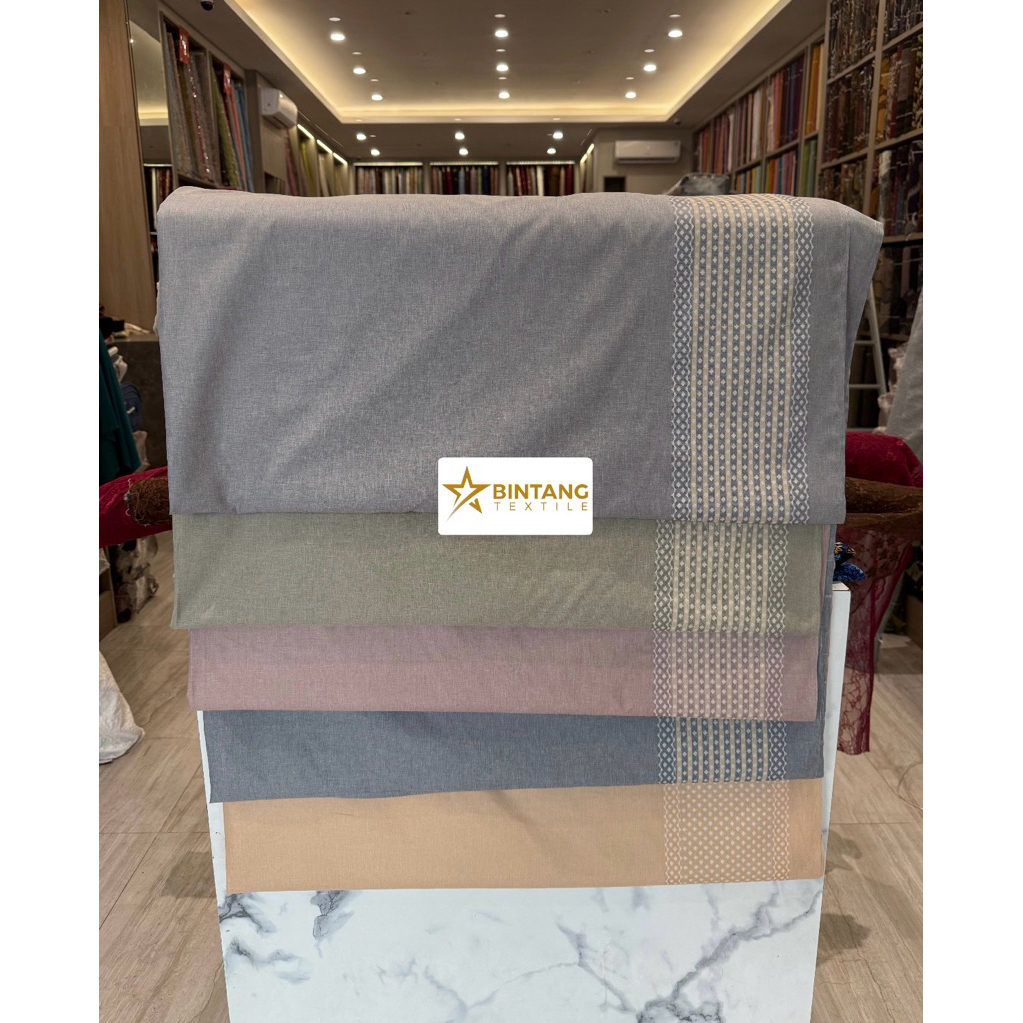 Kain Katun Koko Madinah Premium / bahan koko atasan gamis tunik