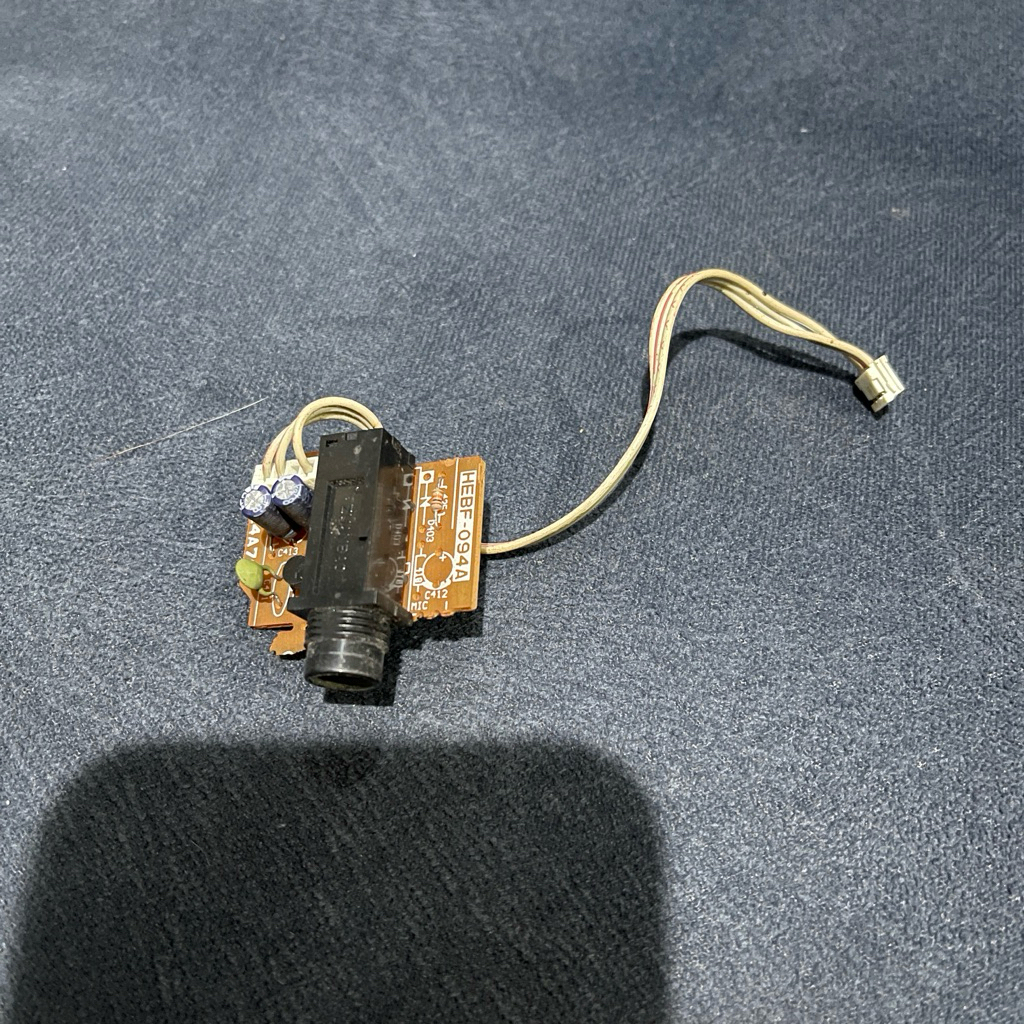 Modul PCB MIC Microphone Radio Tape POLYTRON GX500I 1 Original Cabutan