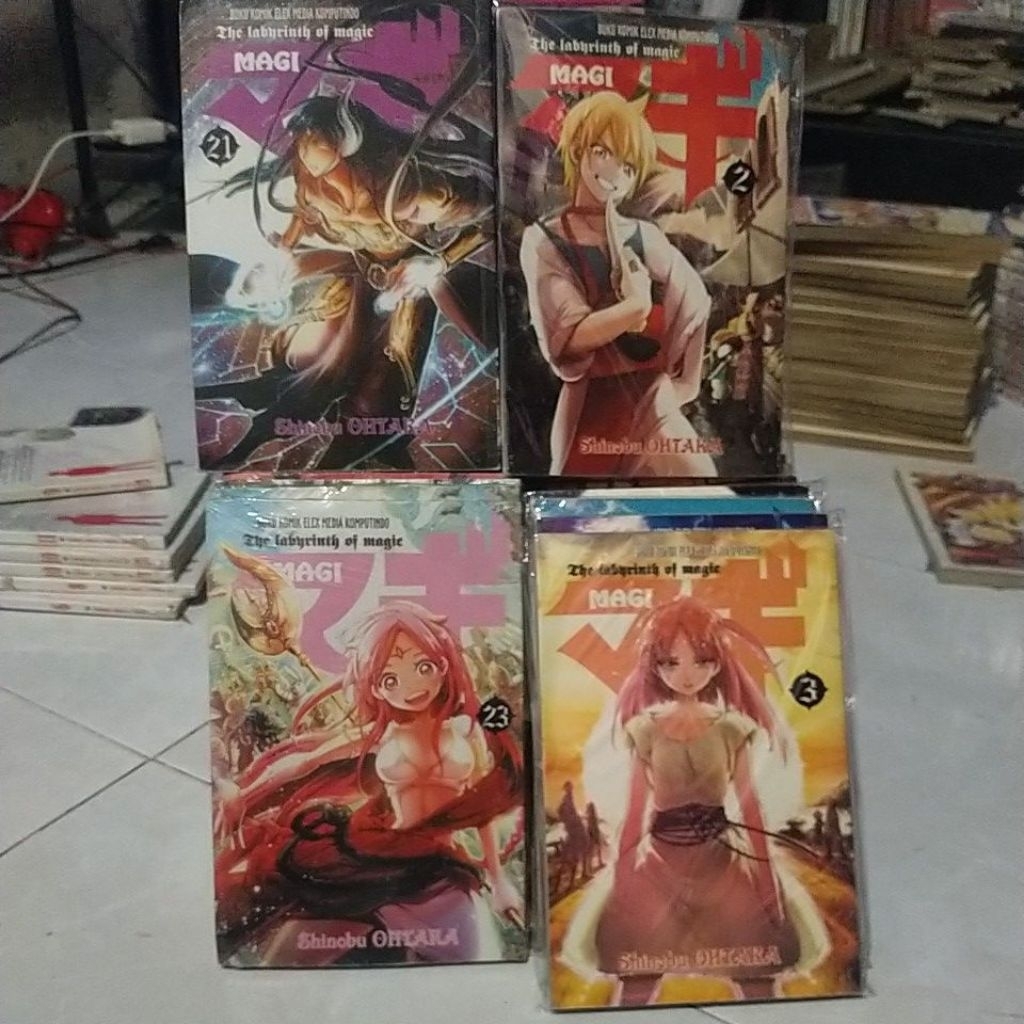 Komik The Labyrinth of Magic MAGI