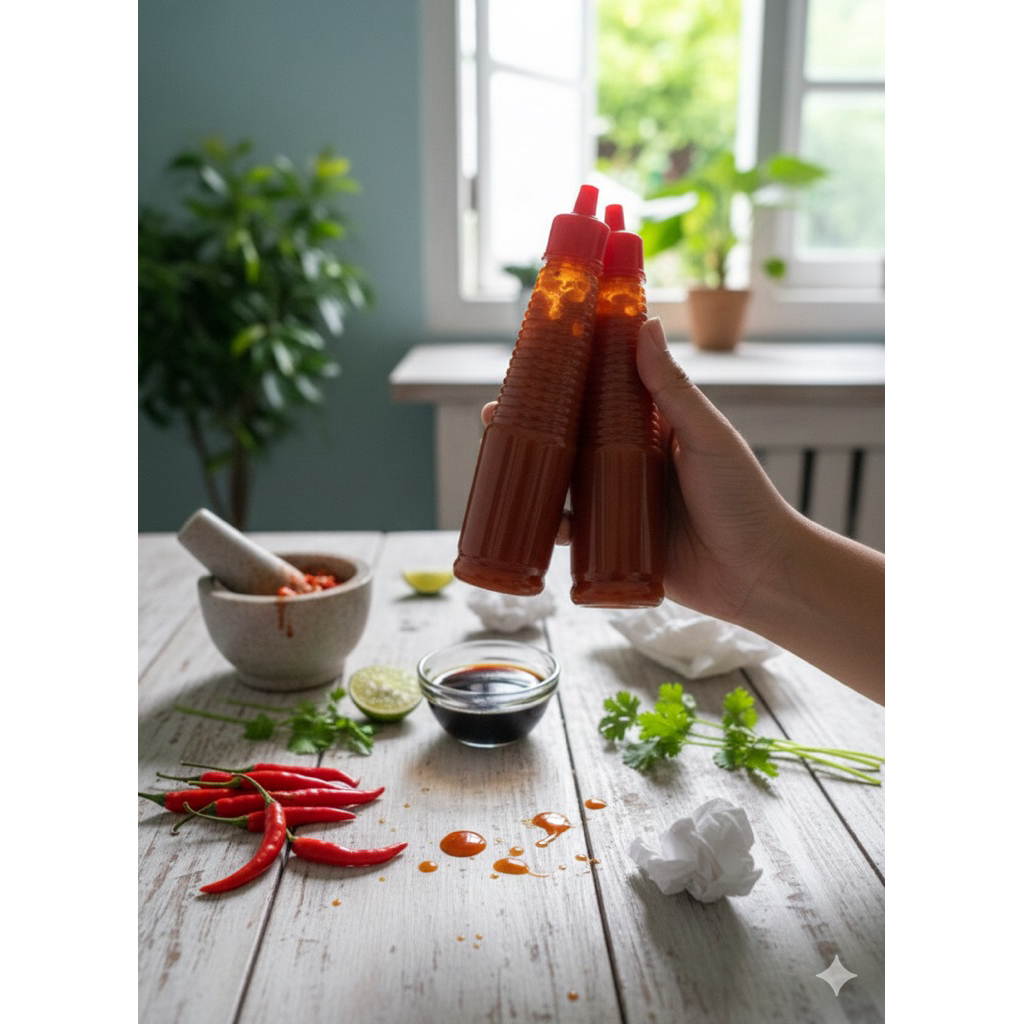 saus untuk mie ayam mie ayam dan bakso  caos saos asli