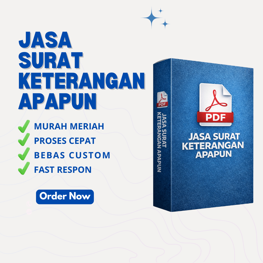 Jasa Joki Surat Keterangan | Untuk Kuliah | Untuk Kerja/Kantor | Untuk sekolah | Bebas Custom