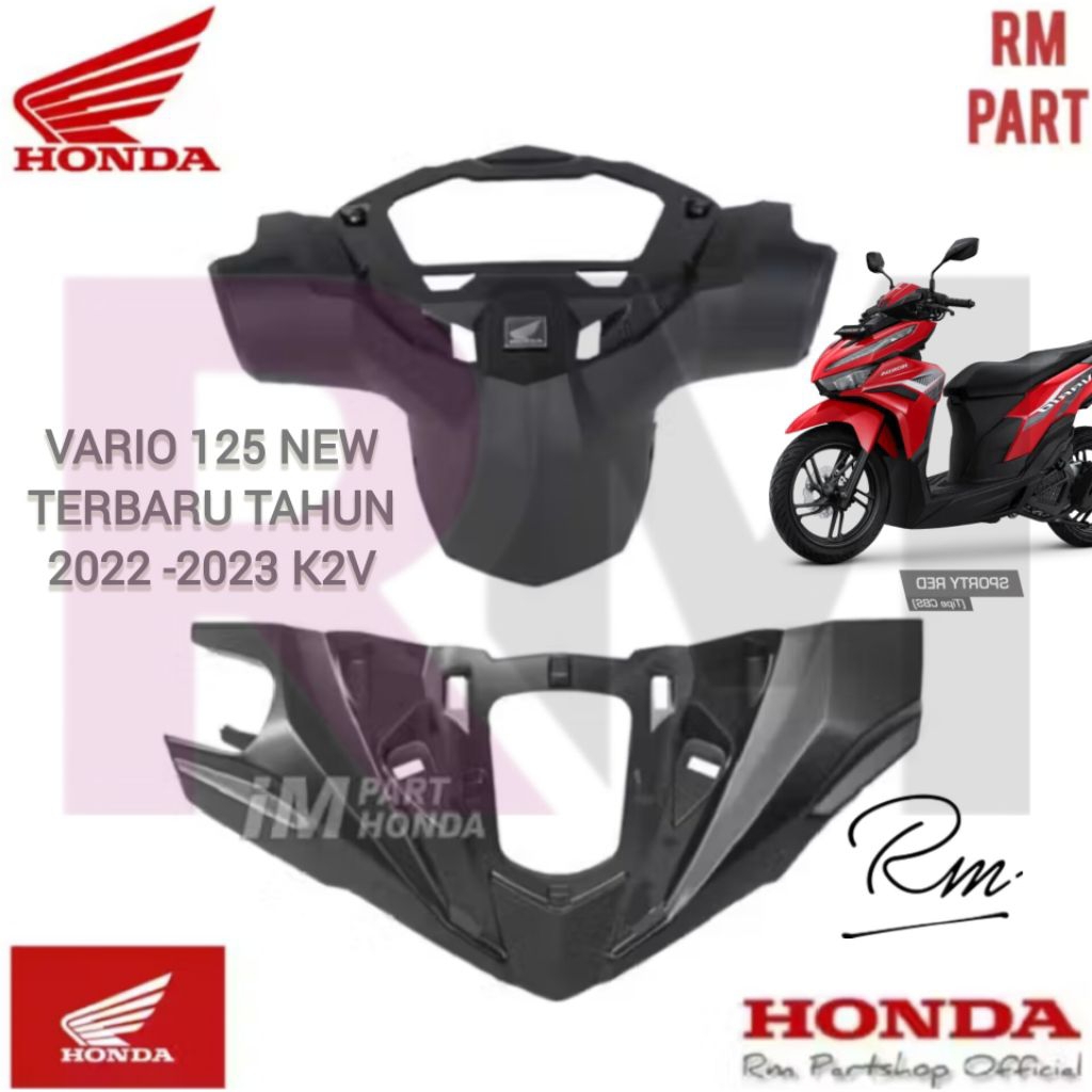 cover batok belakang batok belakang Vario 125 new 2022-2023 k2V original