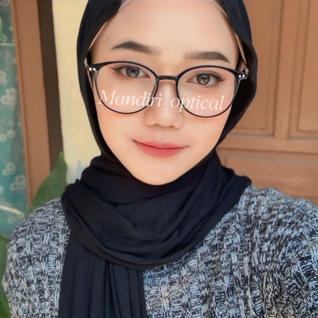 Frame kacamata photocromic (paket frame+lensa) | kacamata minus antiradiasi | kacamata wanita | kaca