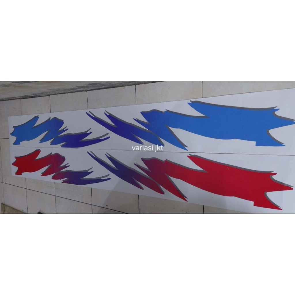 stiker mitsubisi star wagon minibus L300