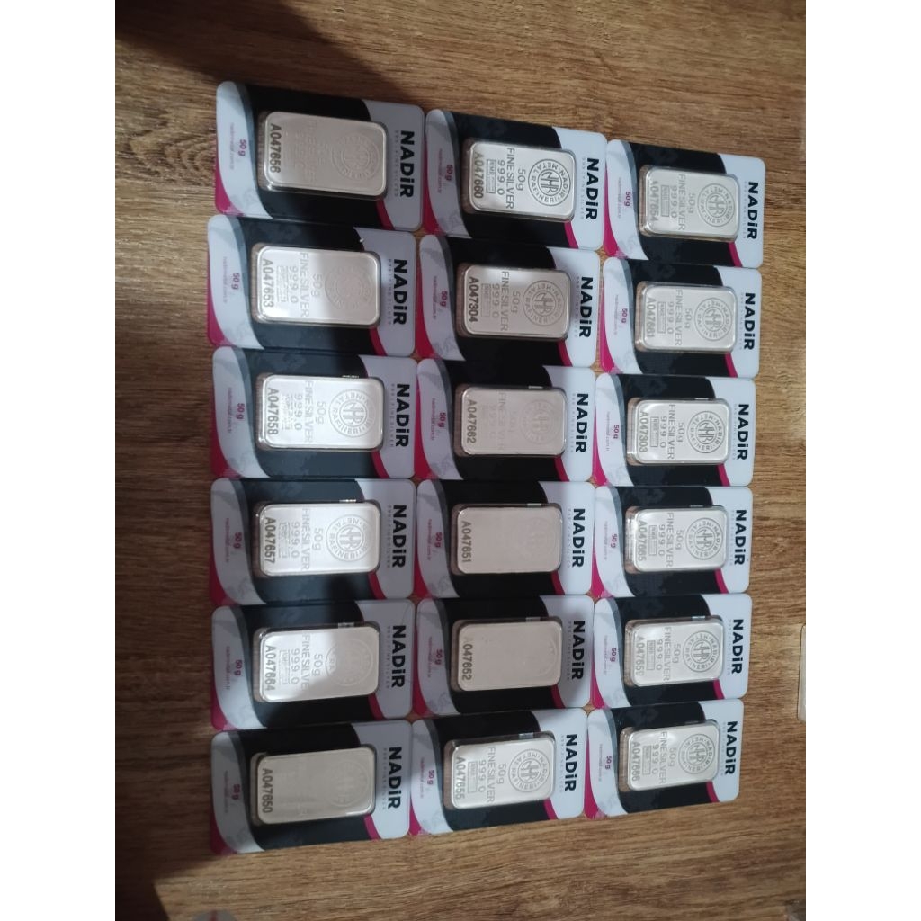 nadir perak silver 50 gr