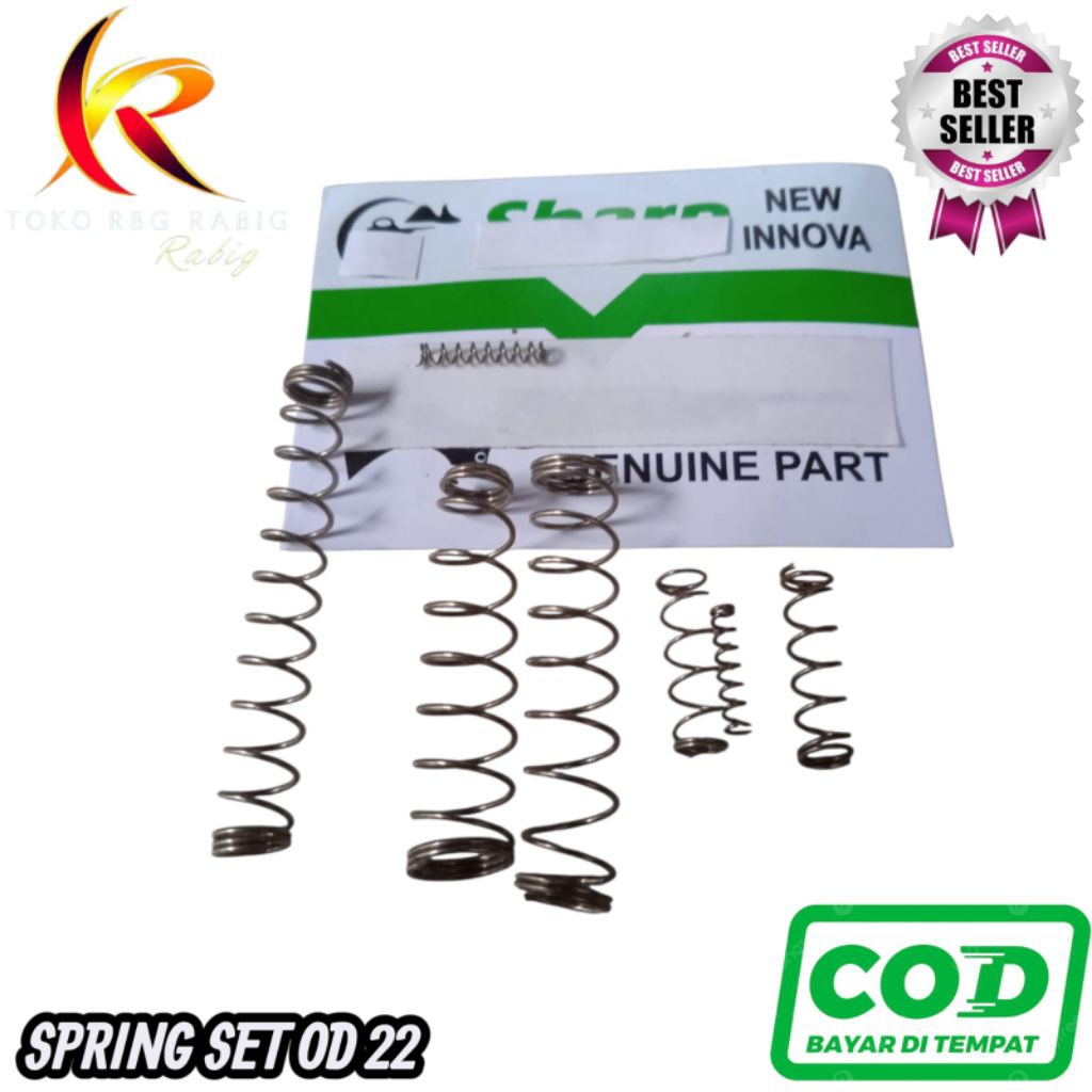 Spring set Od 22/ per set Od 22