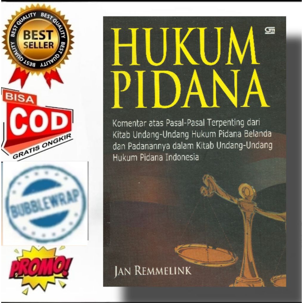 BUKU HUKUM PIDANA -  JAN REMMELINK