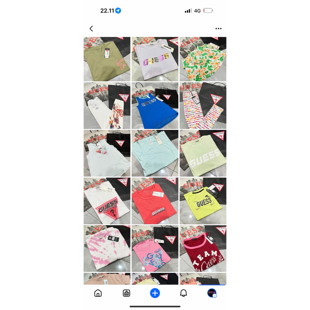 [ESPANOLASZ] baju Guess 100% original store