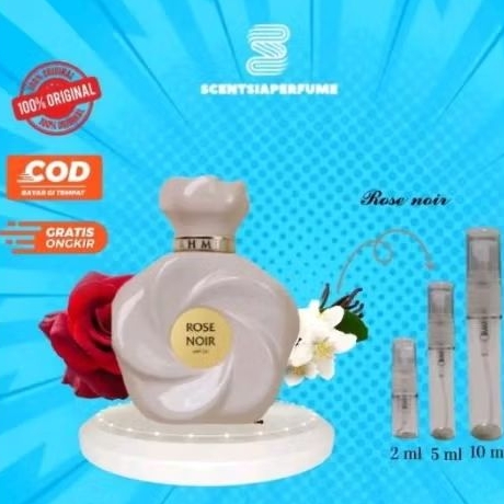 Decant parfum rose noir