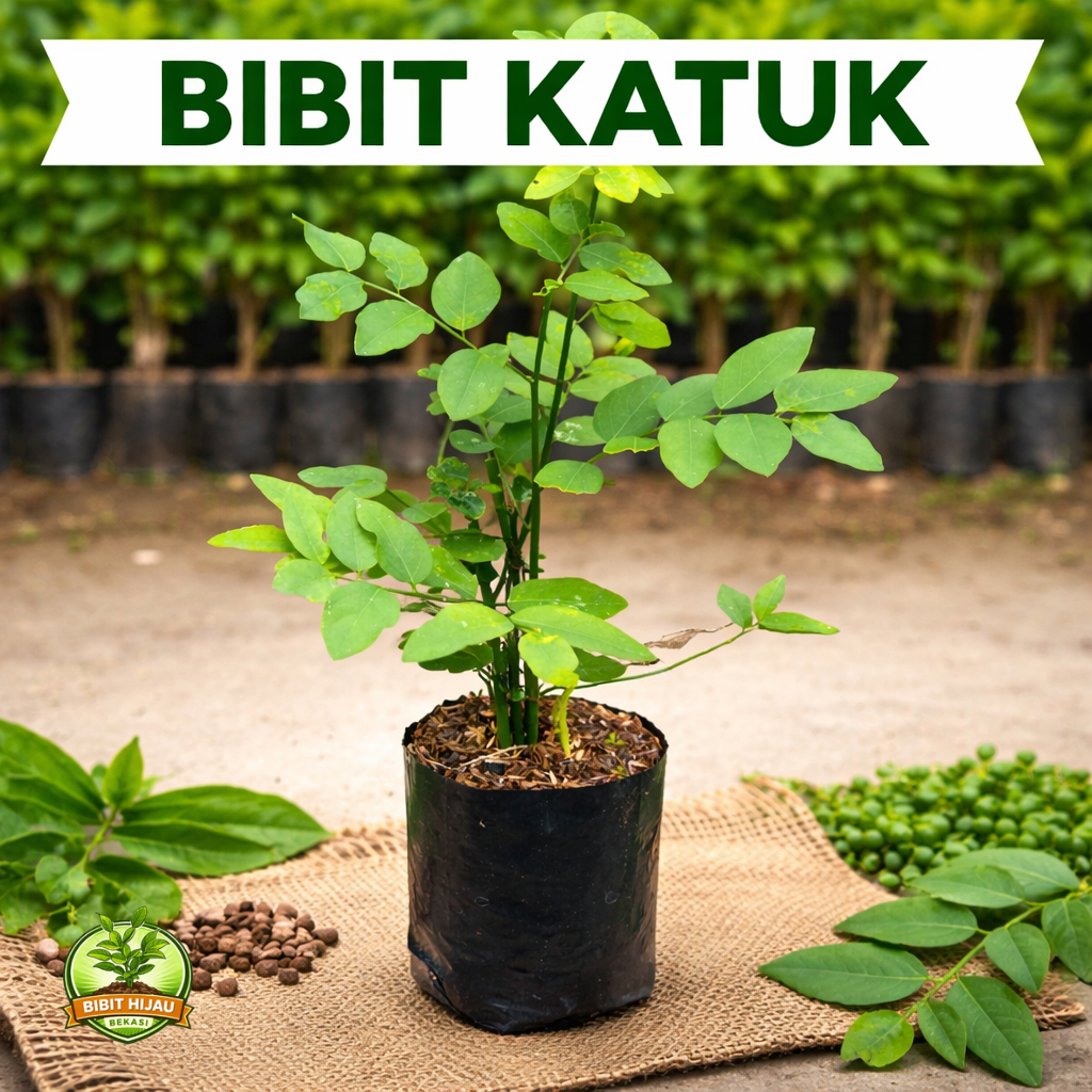 Bibit Tanaman daun Katuk Untuk perbanyak Asi Ibu