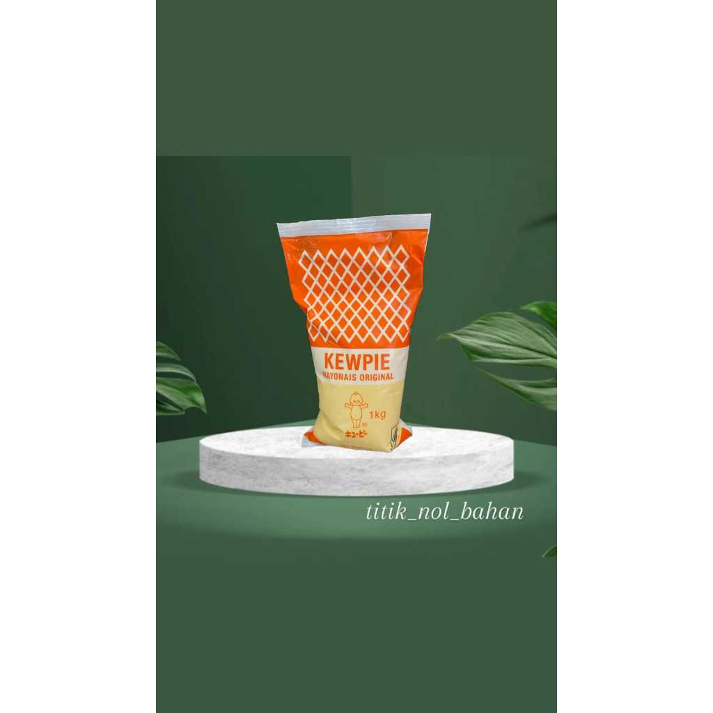 KEWPIE Mayonaise Original 1kg Untuk Salad Sayur Buah Diet Bebas Lemak